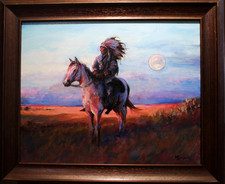 Western Impressionist Oil Painting 16 x20