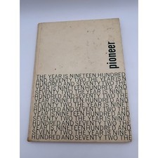 1972 Pioneer Yearbook Jim Bridger Junior High Independence Missouri Vintage picture