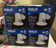 (4-Pack) HALO CEZ 4 in. Recessed Light Canless EZ-Trim Lamp-Based Direct Mount picture