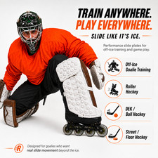 Rollie Goalie Off-Ice Goalie Slide Plates | Roller, Ball, Inline & DEK Hockey picture