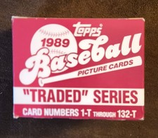 1989 Topps Traded Baseball Complete Set 132 Cards  picture