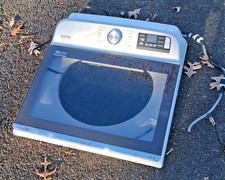 OEM Genuine Maytag Washer MVW7232HW0 Control Panel Console Silver Tested White picture