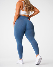NVGTN Slate Blue NV Seamless Leggings Women’s Small Sold Out picture