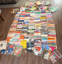 Huge Antique Vintage Sheet Music Lot 25 Lbs 240+ Pieces Ephemera Piano Vocal picture