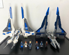 LEGO Star Wars set 9525 and 75316 ALL FIGURES INCLUDED (NO PRE VIZSLA CAPE) picture