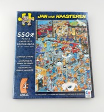 Jan Van Haasteren The Fire Station 550 Piece Puzzle Ceaco Cartoon Capers NEW picture