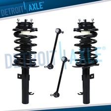 4pc Front Struts w/ Coil Spring Assembly Sway Bars Kit for 2006 2007 Ford Focus picture