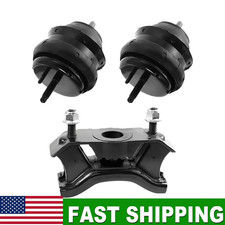 3PCS SET HYD. ENGINE MOUNTS & TRANS MOUNT FOR CADILLAC CTS 2013-2008 3.6L AWD US picture
