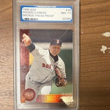 1996 Leaf - Roger Clemens #69 picture