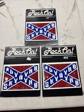 3 Lynyrd Skynyrd window clings 1981 Vintage & RARE -In original pak-read Descrip picture