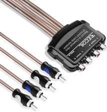 RECOIL MGLI4 4-Channel RCA Stereo Ground Loop Isolator Car Amp Filter Audio | Ma picture