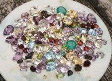 Over 150 Carats of Natural Gem Mix Loose Faceted  Parcel Lot picture