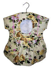 Clothes Pin Holder Bag - Vintage Adorable Cotton Dress New 20