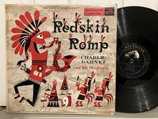 CHARLIE BARNET - Redskin Romp 1955 Vinyl LP Jim Flora Cover Art picture