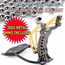Heavy Duty Hunting Slingshot Wrist West Kit Fit Adult Boys Teens Outdoor Sports picture
