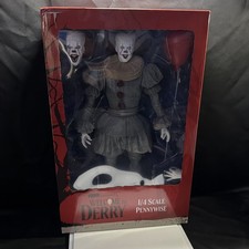 Pennywise  It Welcome To Derry 1/4 Scale NECA Figure.  NRFB 🤡 picture