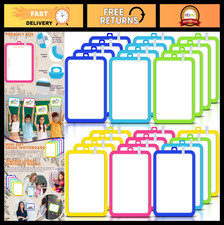 24 Pcs Mini Dry Erase Boards 8.5x11