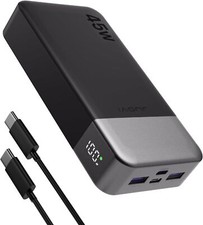 JUOVI Power Bank 45W 20000mAh Charging Portable External Battery Backup Phone US picture