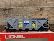 1970s Lionel, Amstar, ASRX, Domino Billboard Hopper Car, 6-9116, O Gauge, In Box picture