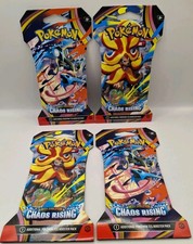 Pokémon TCG Chaos Rising Booster Pack Lot 4x 10-Card English Solgaleo picture