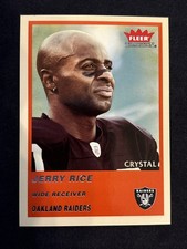 2004 Fleer Tradition - Jerry Rice #74 Crystal /150 picture