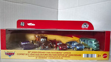 Mattel Disney Pixar Cars 20th Anniversary Fan Favorites 5-Pack 1:55 Unopened picture