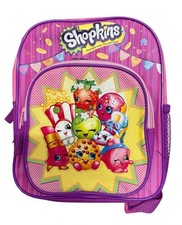 Shopkins girls Toddler School Mini backpack ,10-inch tall Mini With Tag 10x8x3 picture