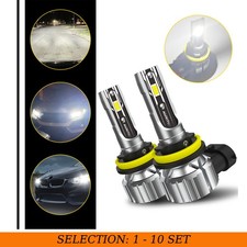 2-20X H11 H8 H9 100000LM LED Bulb Headlight Low Beam Super Bright White 6500K E2 picture