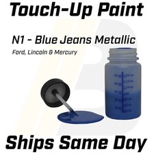 N1 Blue Jeans Metallic 1 Oz Touch Up Paint Kit w/ Brush for Ford Lincoln Mercury picture