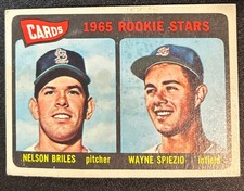 1965 Topps - 1965 Rookie Stars Nelson Briles, Ed Spiezio #431 (RC) - EX+ picture