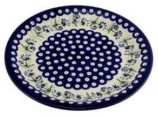 Polish Pottery Dinner Plate 10.75