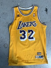 Adidas Los Angeles Lakers Magic Johnson 32 Jersey Size L 1979-1980 Hardwood picture