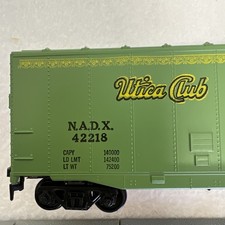 Empire Builders VINTAGE HO Utica Club Beer 50ft Plug Door Box Car Brand New picture