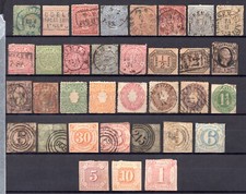 Germany & States 1860S�1920S Collection Of 325+ Stamps Used & Mint picture