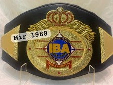 IBA International Boxing Association Wrestling Boxing Belt Replica picture