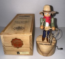 Vintage Steinbach Oklahoma Treasures Collection Will Rogers Musical Nutcracker picture