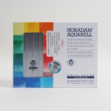 Schmincke Horadam Aquarell Evan Woodruffe Exceptional Colour Set 9 Half Pans picture
