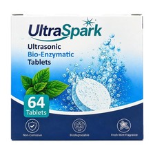 UltraSpark Ultrasonic Cleaning Tablets, 64 Box Bio-Enzymatic - New picture