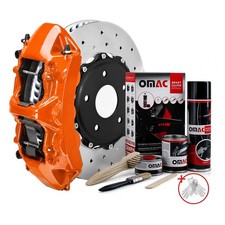OMAC Brake Caliper Epoxy Based Car Paint Kit Arizona Orange Glossy High-Temp picture