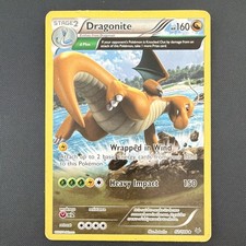 Pokémon TCG Dragonite Roaring Skies Full Art Reverse Holo 52/108, 2015 NM picture