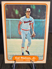 1982 Fleer Cal Ripken Jr. #176 Rookie Base Set Baltimore Orioles picture