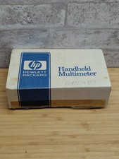 Vintage Hewlett Packard HP E2373A Digital Multimeter With Probes And Manual picture