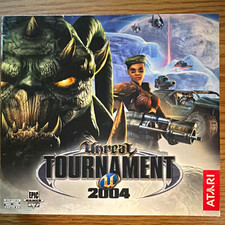 Unreal Tournament 2004 PC CIB Complete 6 Disc Manual Box Atari Epic Games picture