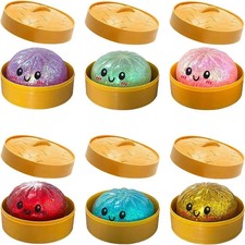 Below Mystery Squishy Bun Dumpling RARE GLITTER Limited Edition picture
