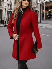 The Josephine — Lined Stand-Collar Coat picture