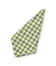 NEW MacKenzie-Childs Green Check Napkins, Set of 4, 100% Cotton, 18.5” Square picture