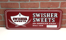 Swisher Sweets Cigars Since 1958 Collectors Tobacciana Metal Sign 24