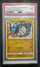 2017 POKEMON SHINING RAYQUAZA SHINING LEGENDS HOLO 56/73 PSA 9 NEW CERT picture
