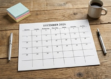 2.99 *ON SALE* 2026 Calendar Printable Landscape,Monthly Planner DOWNLOAD PDF v1 picture