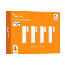 4 Pack SONOFF Zigbee Wireless Door Window Sensor, Home Window Door Contact Alarm picture